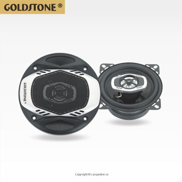 gs 4017 4" 2 way coaxial car speaker 15w rms with impp cone